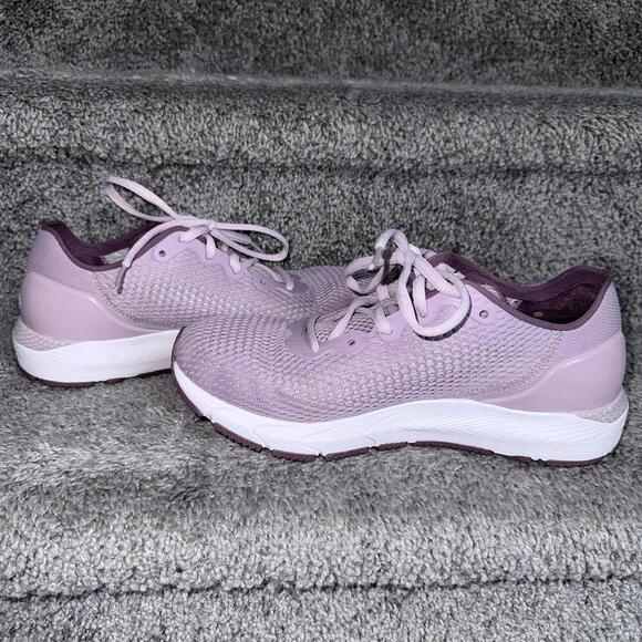 Under Armour Shoes Womens 8 HOVR Sonic 4 Running Low Sneakers 3023559 Purple - Picture 9 of 9